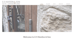 Desktop Screenshot of gshaydon.co.uk